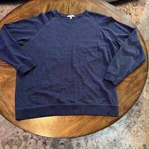 Peter Millar Dark Blue Heather Crewneck Sweatshirt